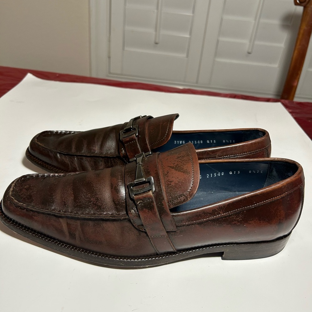 Salvatore Ferragamo studio horbit loafer.